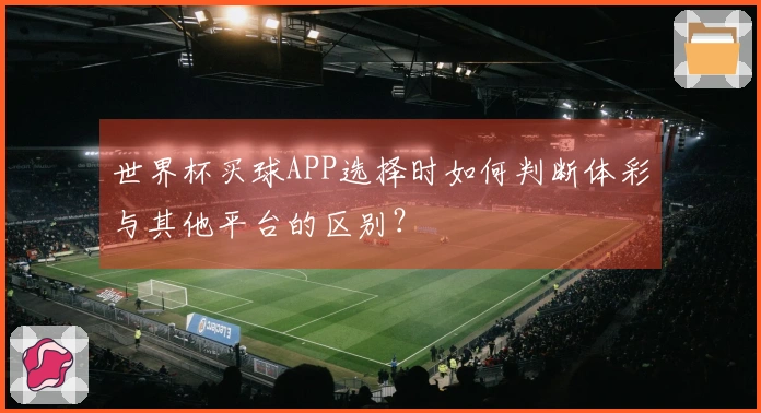 世界杯买球APP选择时如何判断体彩与其他平台的区别？