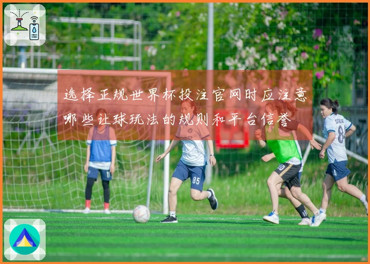 选择正规世界杯投注官网时应注意哪些让球玩法的规则和平台信誉